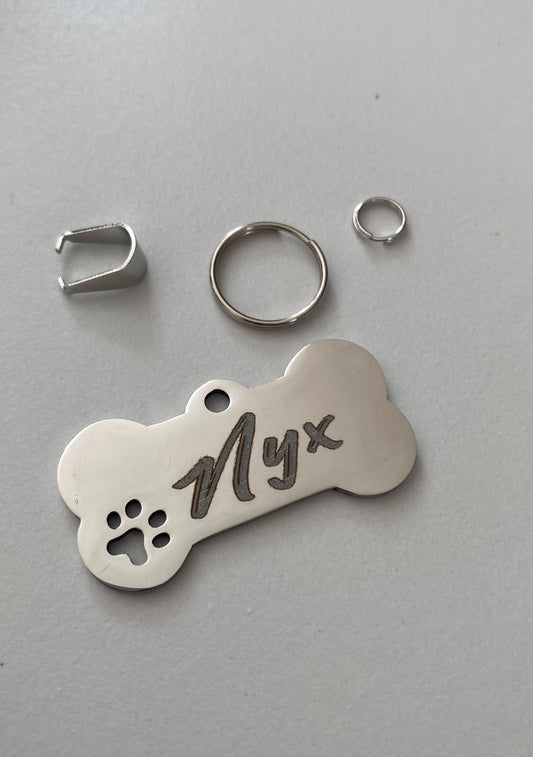 Étiquettes Personnalisées pour Chiens et Chats – Gravure Gratuite