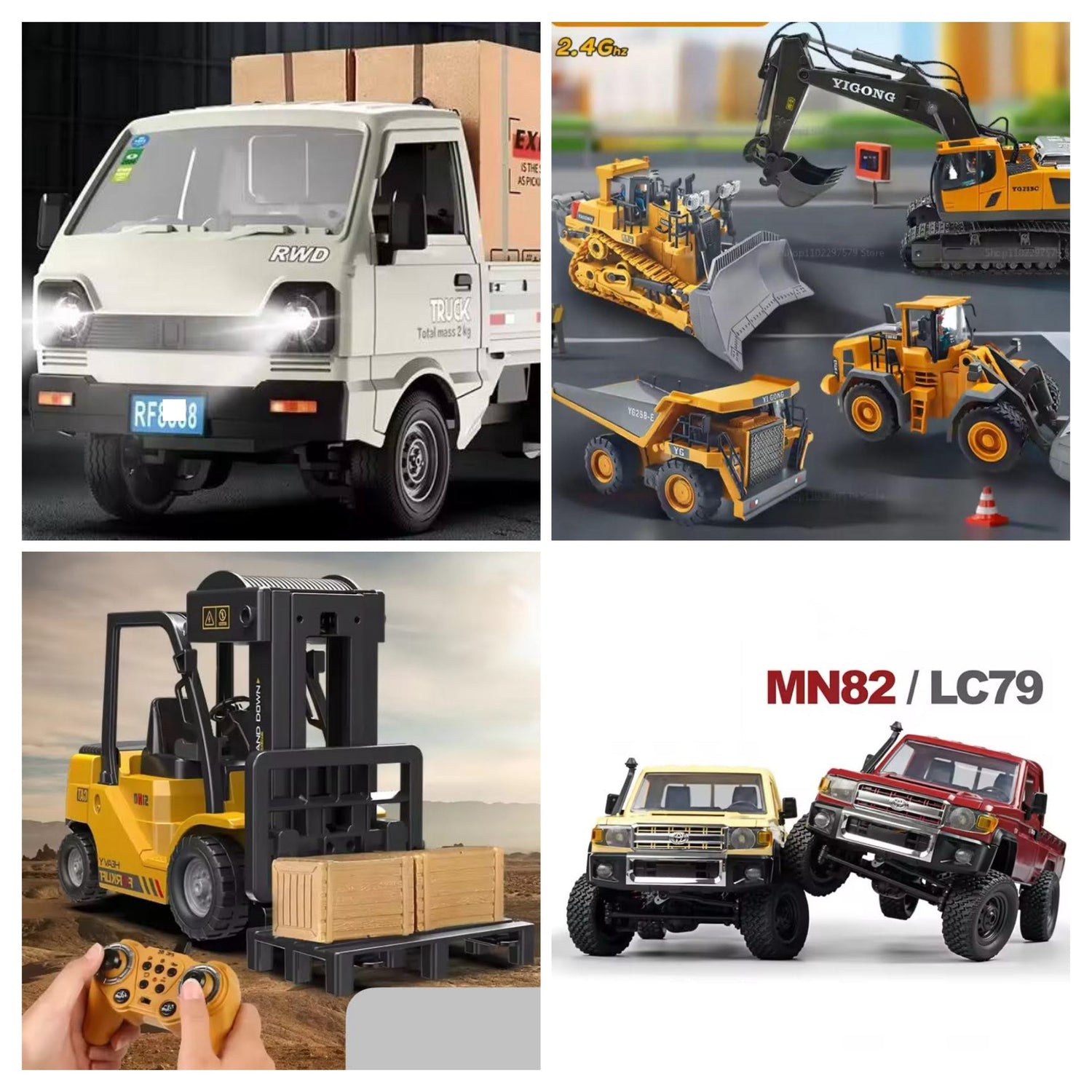 Camions & Engins télécommandés