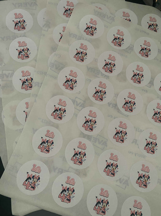 Étiquettes Personnalisées - Tous Événements & Entreprises