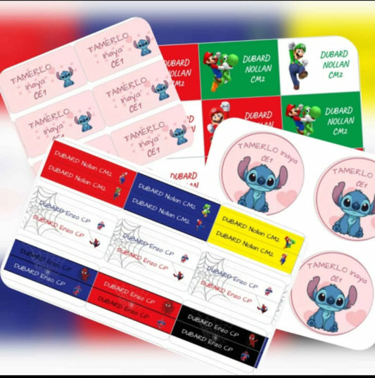 Étiquette effets scolaires