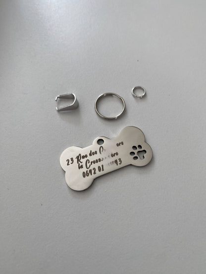 Étiquettes Personnalisées pour Chiens et Chats – Gravure Gratuite
