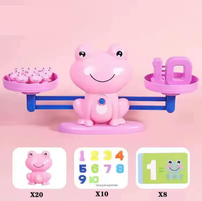 Jeu d’Équilibre Grenouille – Apprentissage Ludique et Mathématique 🎓🐸