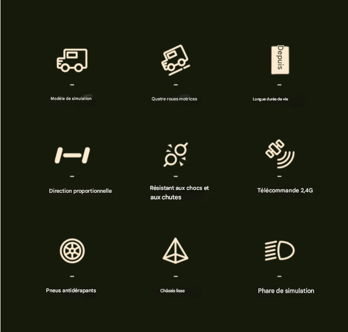 4x4 JW Militaire télécommandé – Version armée réaliste avec accessoires