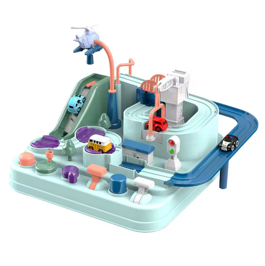 🚗 Jouet d’Aventure Interactif – Piste Voiture Éducative